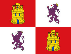 Comunidad Autónoma de Castilla y León - Bandera oficial de la Comunidad
