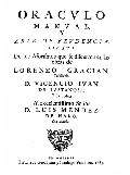 Libro de aforismos de Baltasar Gracián