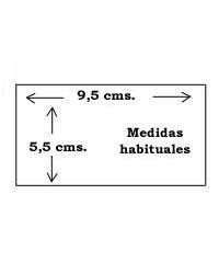Medidas Tarjeta Visita.