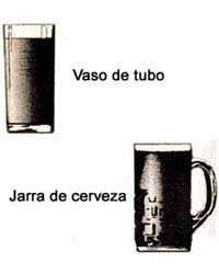 Vaso Tubo - Jarra Cerveza.
