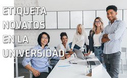 Grupo de estudiantes universitarios