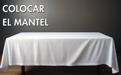 Elegir un buen mantel puede ser la clave del éxito de una mesa elegante