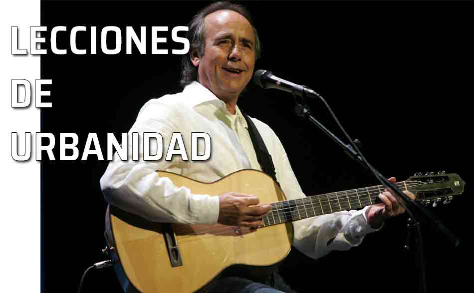 Joan Manuel Serrat canta a 'los buenos modales'