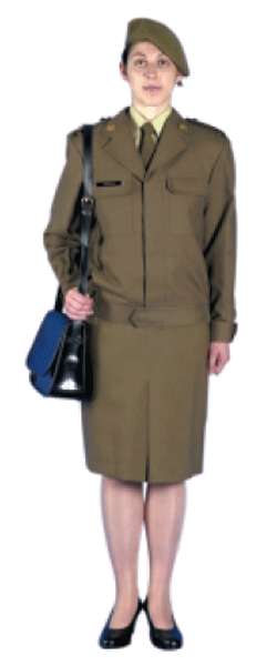 Uniforme trabajo. Mujer.