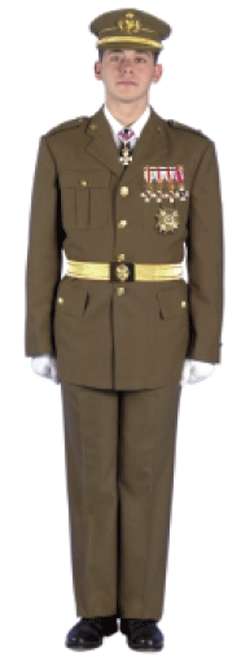 Uniforme Gala. Modalidad A y B. Hombre.