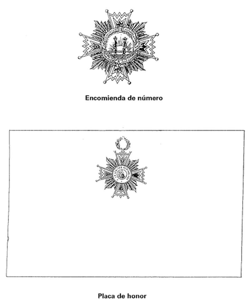 Orden de Isabel La Católica.