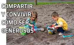 Cómo lograr que los niños aprendan a compartir y a ser generosos