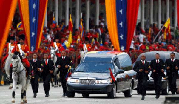 Honras fúnebres en Venezuela.