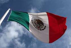 Bandera Nacional de México.