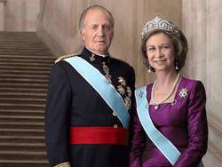 Don Juan Carlos y Doña Sofía. Reyes España.