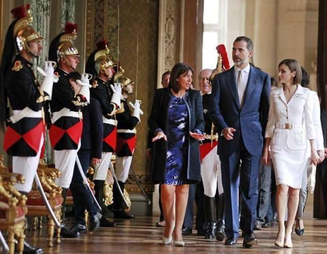 Felipe VI - visita Francia.