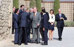 Juan Carlos I inaugura el castillo de Ygay