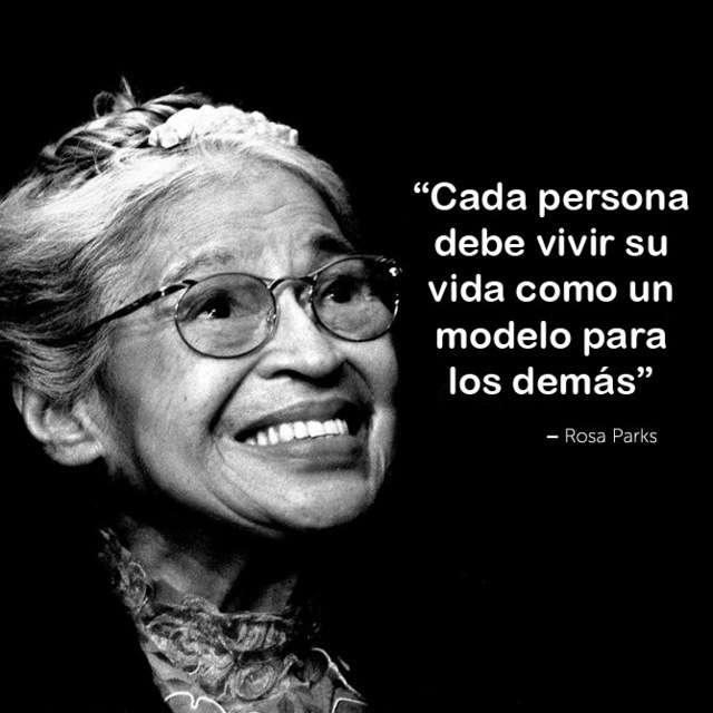 Frase Rosa Parks
