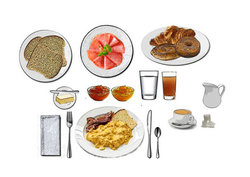 Desayuno estilo Americano