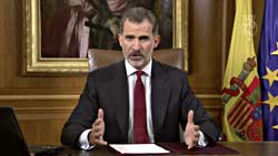 Discurso Felipe VI sobre el referendum de Cataluña y la situación actual