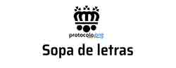 Pasatiempos de protocolo. Sopa de letras