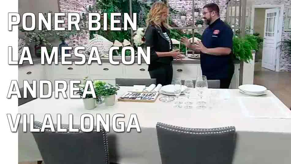 Poner la mesa con Dani García y Andrea Vilallonga