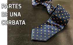 Elegante corbata de seda