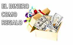 El dinero como regalo