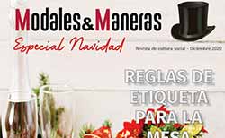Especial Navidad. Revista Modales y Maneras. Diciembre 2020