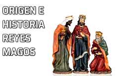 Los tres Reyes Magos: Melchor, Gaspar y Baltasar