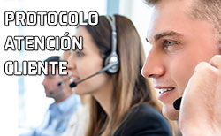 Grupo de personas de atención al cliente de una empresa