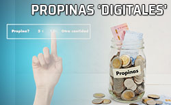 Propina en metálico o propina 'digital'