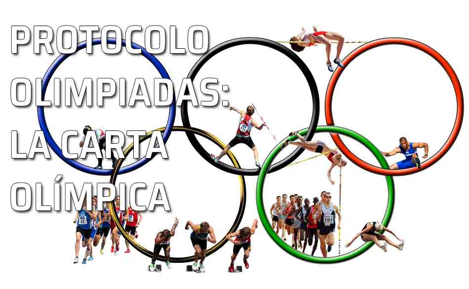 Aros olímpicos con deportes