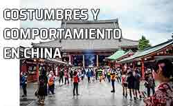 Personas. China: costumbres y comportamiento en general