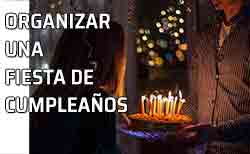 Cómo organizar una fiesta de cumpleaños