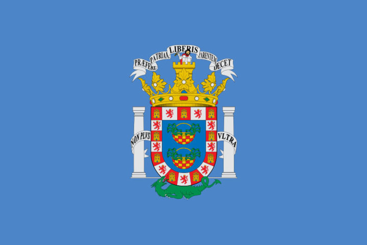 Ciudad autónoma de Melilla. Himno oficial y bandera oficial