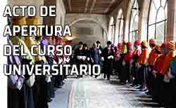 El acto de Apertura del Curso universitario. Apertura de Curso en la Universidad de Salamanca