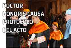 Ceremonia Doctor Honoris Causa. La UB inviste doctor honoris causa al presidente de Ecuador, Rafael Correa