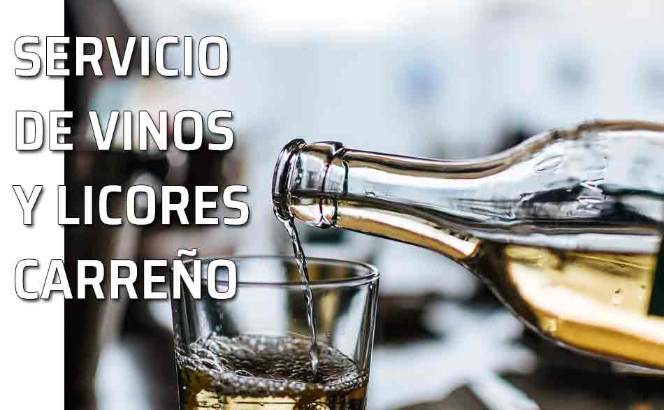 Servir un poco de vino