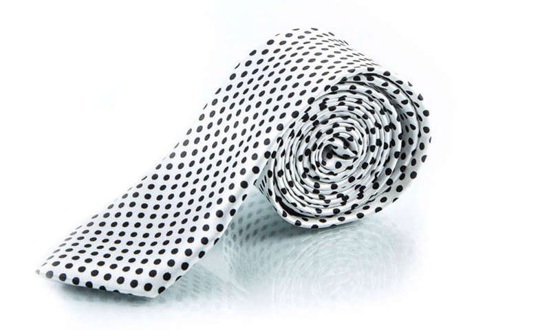Corbata de topos.