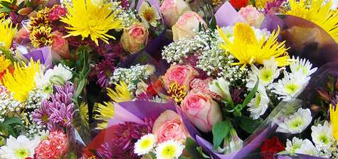 Flores. Ramo de flores.