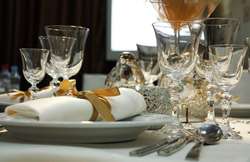 Mesa elegante.