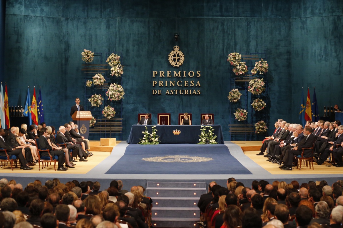 Ceremonia de entrega de los Premios Princesa de Asturias 2015