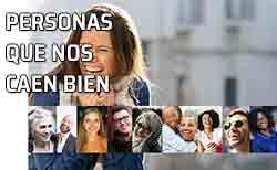 Personas sonrientes