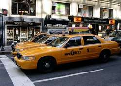 Taxi en Nueva York.