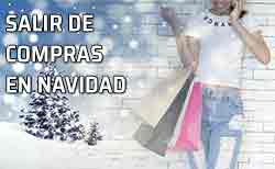 Hacer shopping en Navidad