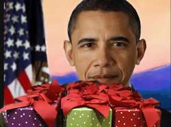 Gran colección de regalos del ex-Presidente de los Estados Unidos Barack Obama