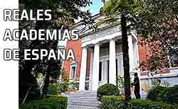 Fachada de la Real Academia Española R.A.E.