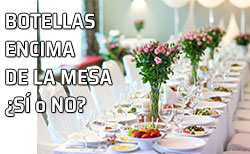 Mesa bien puesta para una celebración