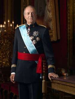 Fotografía oficial del Rey de España, Juan Carlos I.