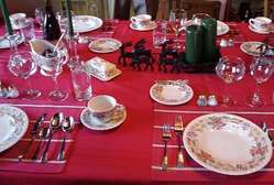 Mesa de Navidad.