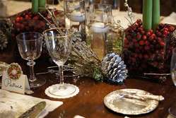Mesa de Navidad.