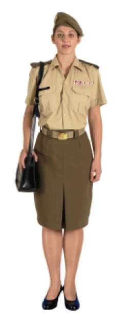Uniforme de diario. Mujer.